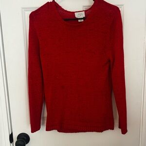 LOFT Vibrant Red Sweater